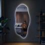 Фигурное бесформенное зеркало с внутренней парящей LED-подсветкой ASM018 в интернет-магазине «Зеркала с подсветкой» фото